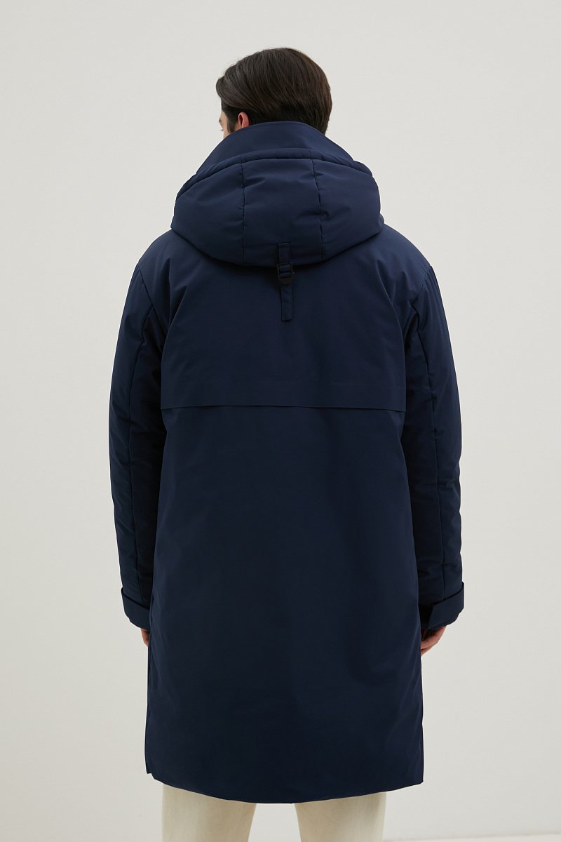 Утепленное пальто с капюшоном, Модель FWB61029, Фото №5