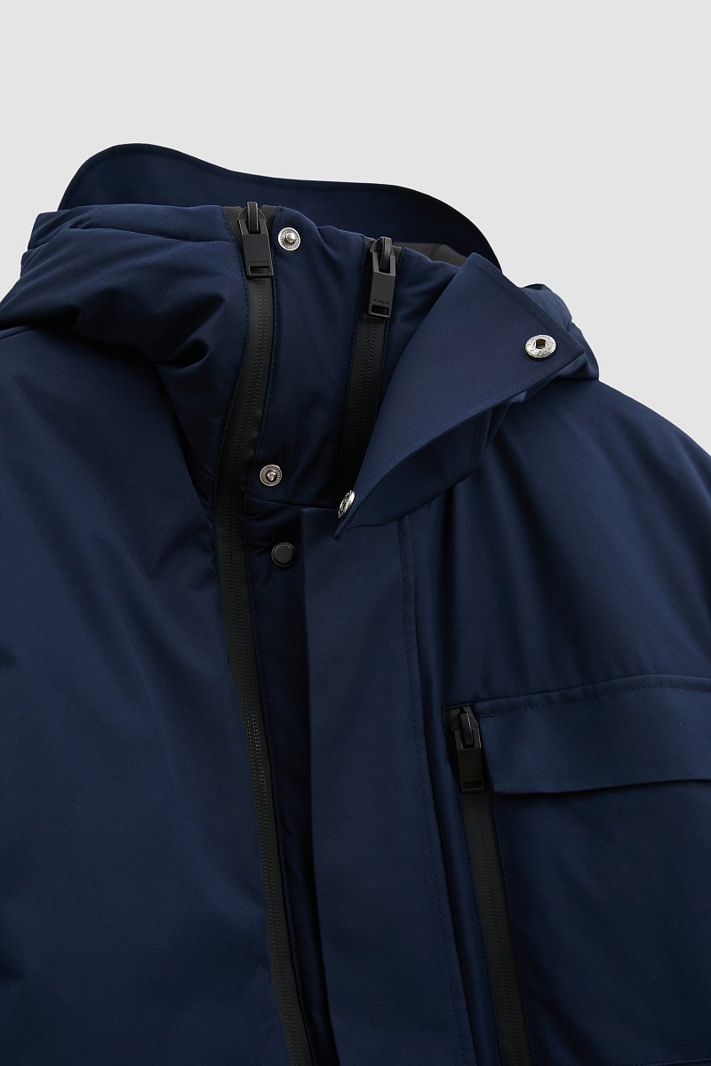 Утепленное пальто с капюшоном, Модель FWB61029, Фото №8