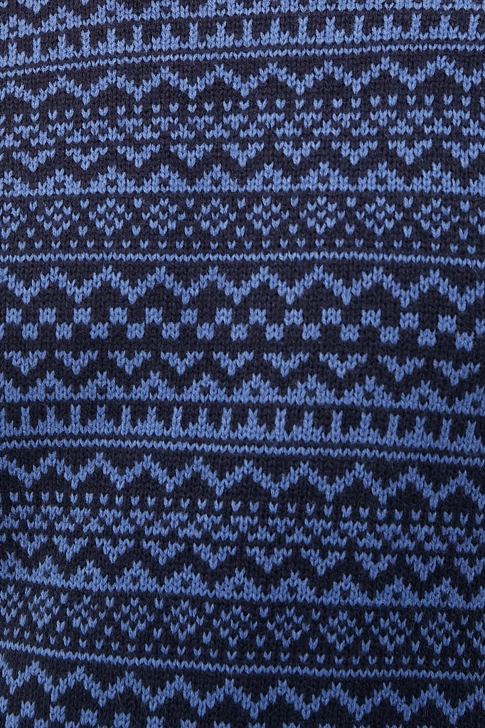 Трикотажный джемпер мужской с узором, Модель FWB21111, Фото №6
