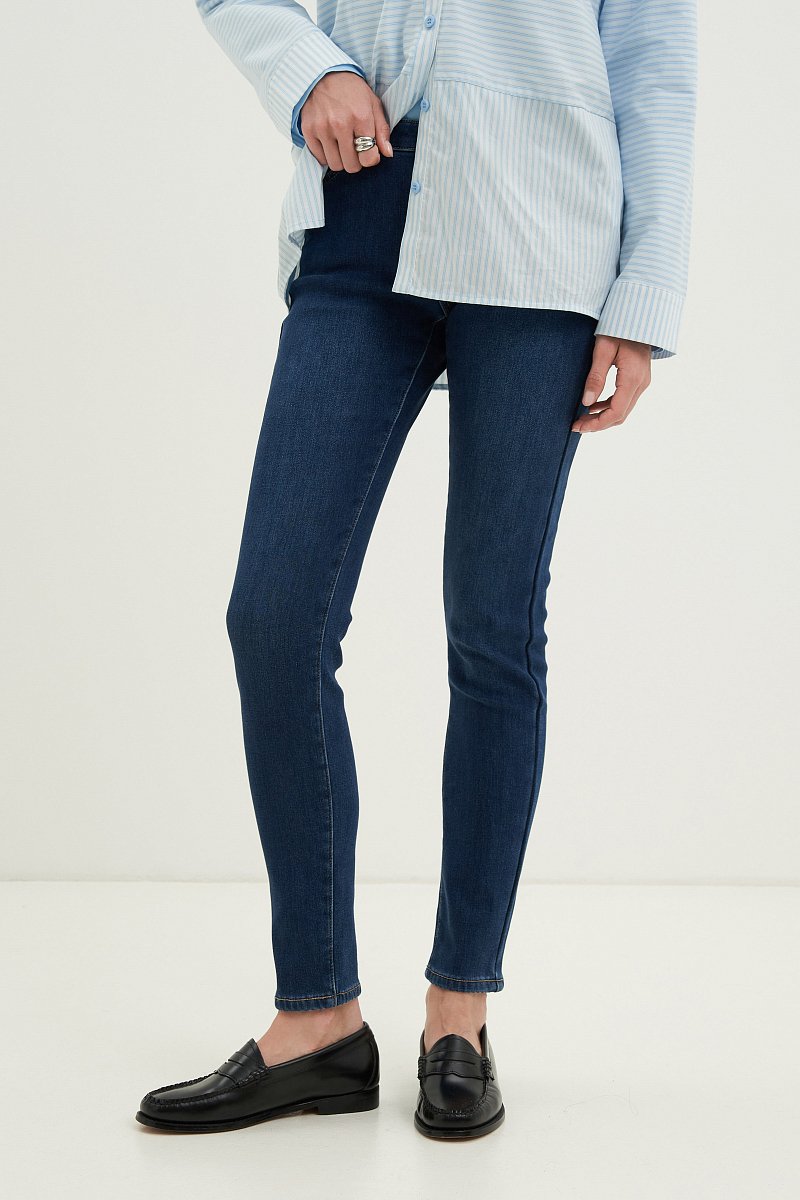 Утепленные джинсы женские, Модель FWB15001, Фото №2