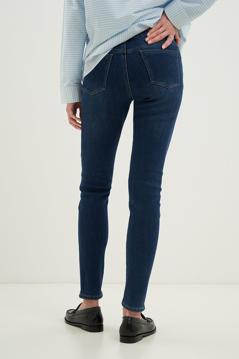 Утепленные джинсы skinny fit, Модель FWB15001, Фото №4