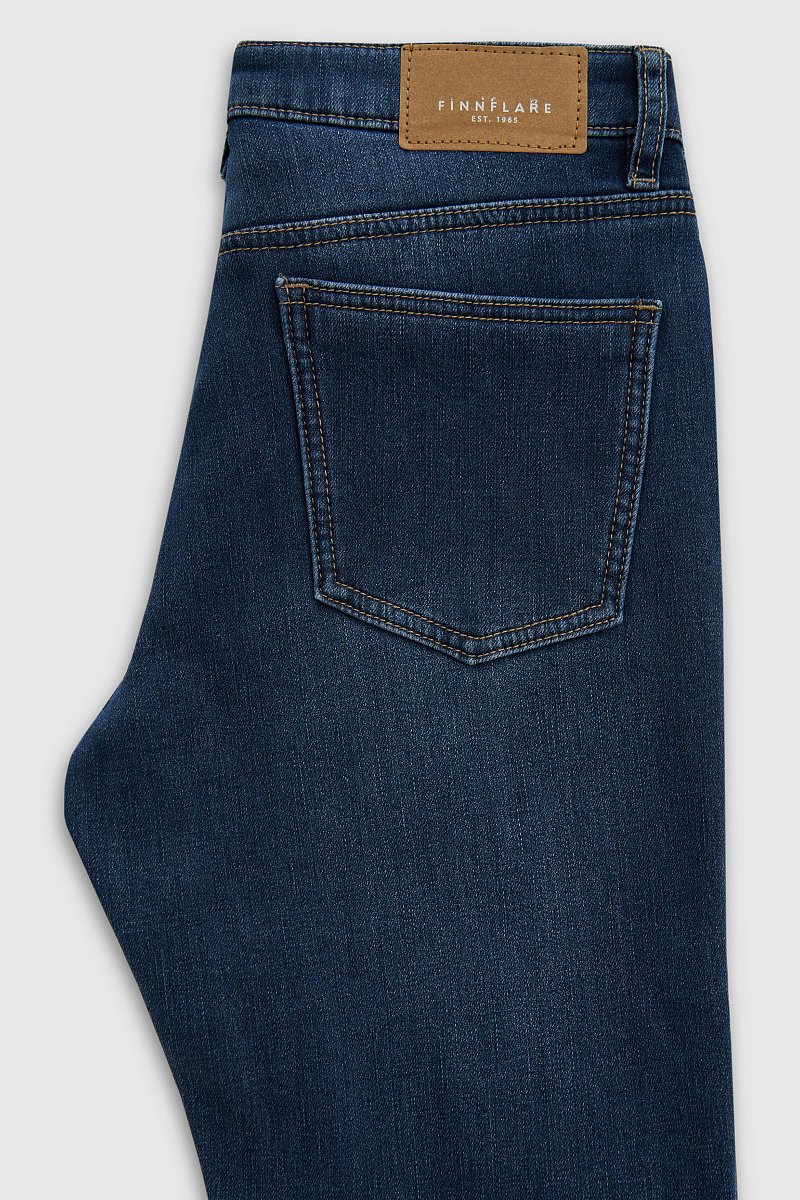 Зимние мужские прямые джинсы — купить в интернет-магазине Ламода