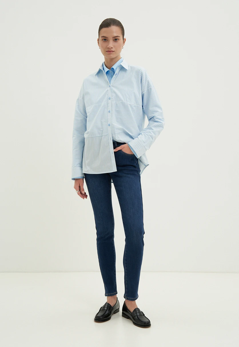 Джинсы skinny fit женские, Модель FWB15001, Фото №1