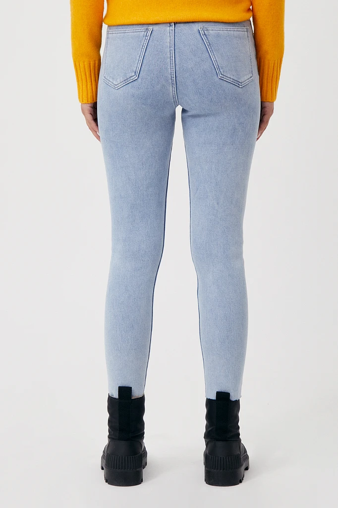 Джинсы skinny fit женские, Модель FWB15001, Фото №4
