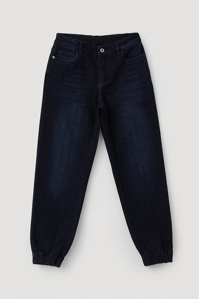 Утепленные джинсы jogger fit женские, Модель FWB15000, Фото №1