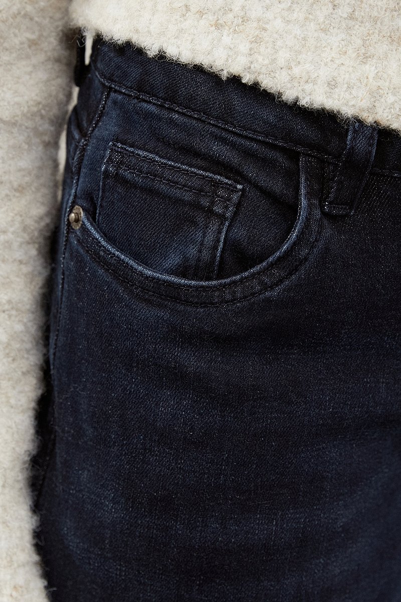 Утепленные джинсы jogger fit женские, Модель FWB15000, Фото №6
