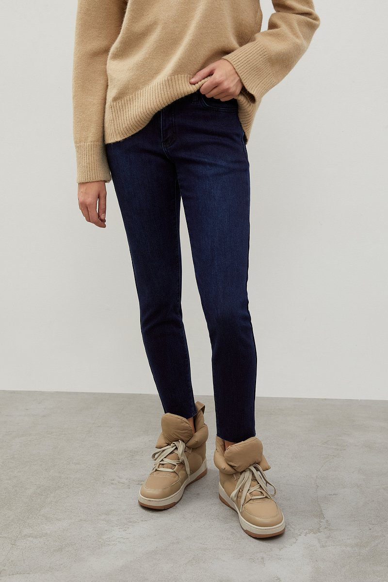Утепленные джинсы женские, Модель FWB15001, Фото №2