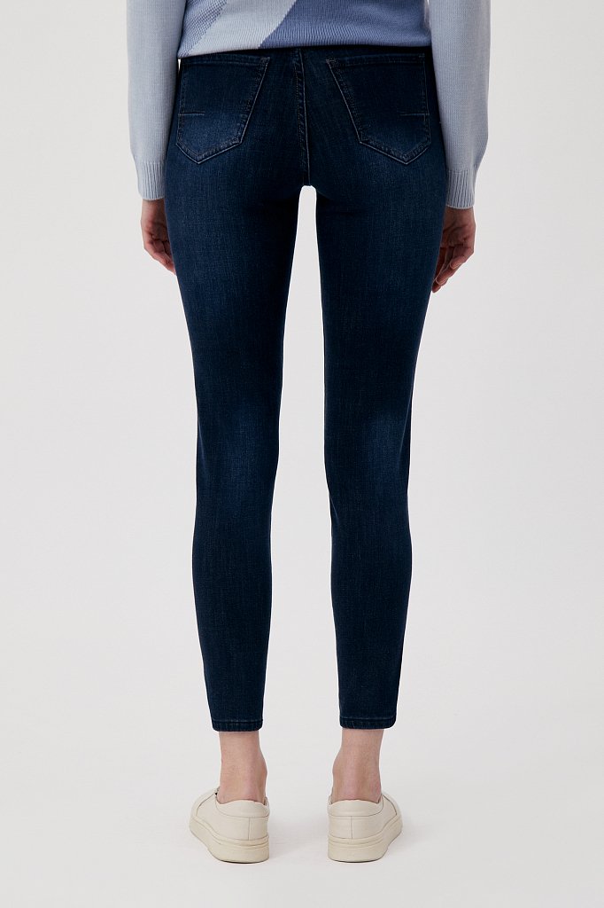 Утепленные джинсы straight fit, Модель FWB15002, Фото №4