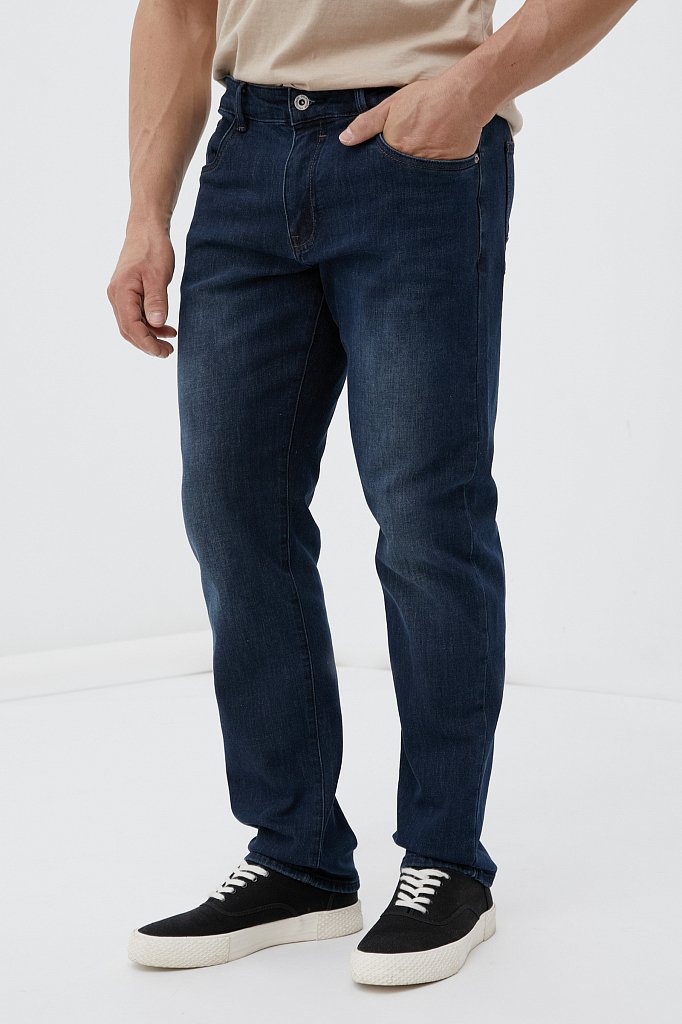 Утепленные джинсы мужские, Модель FWB25002, Фото №3