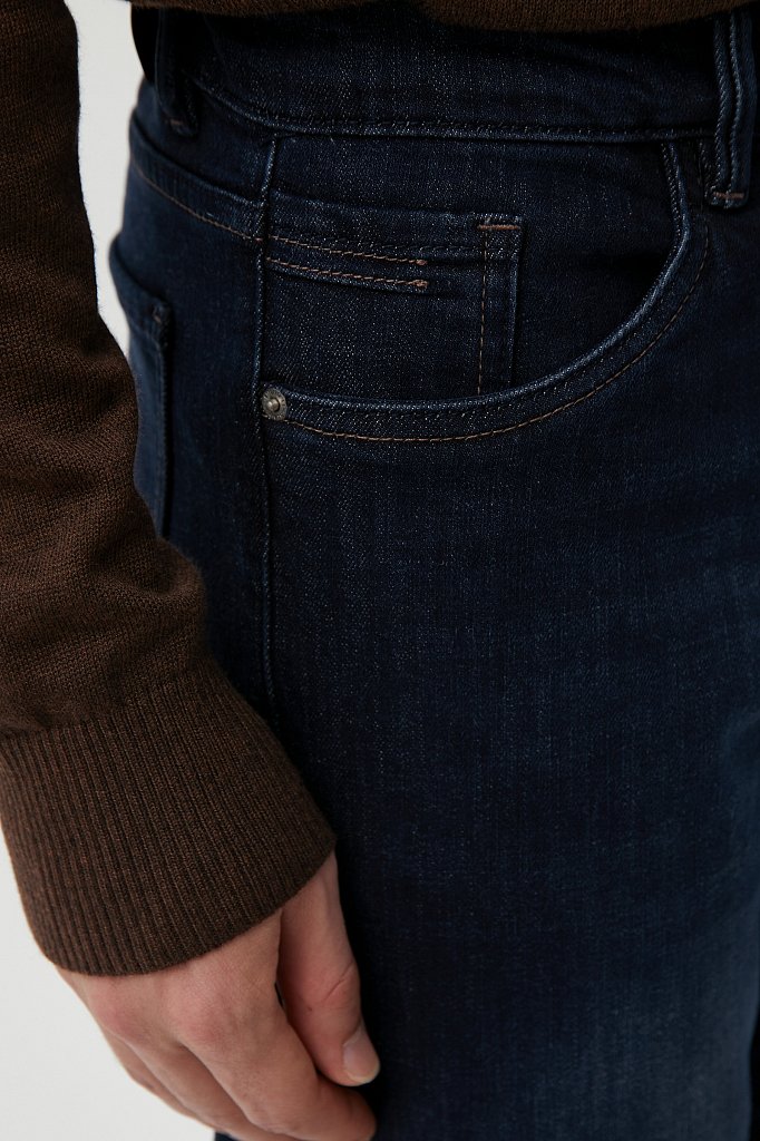 Утепленные джинсы мужские, Модель FWB25002, Фото №5