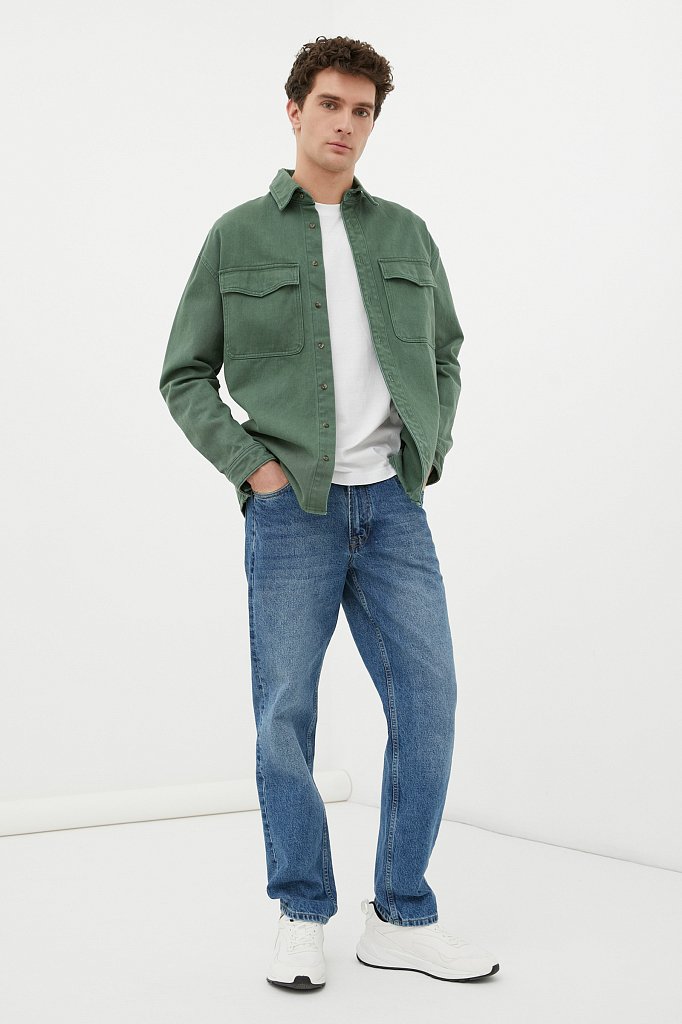 Брюки мужские (джинсы), Модель FWB65000, Фото №1