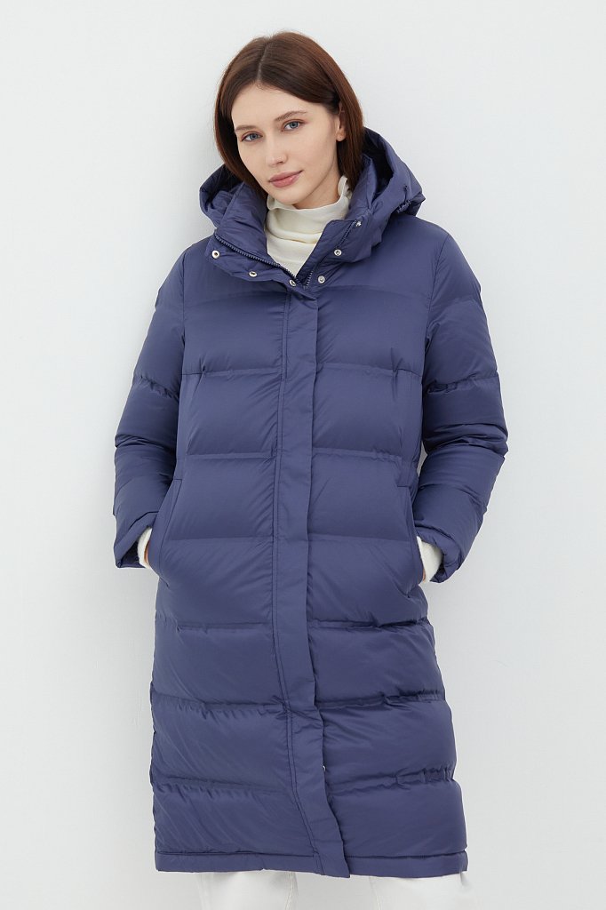 Пальто женское пуховое, Модель FWB110100, Фото №1
