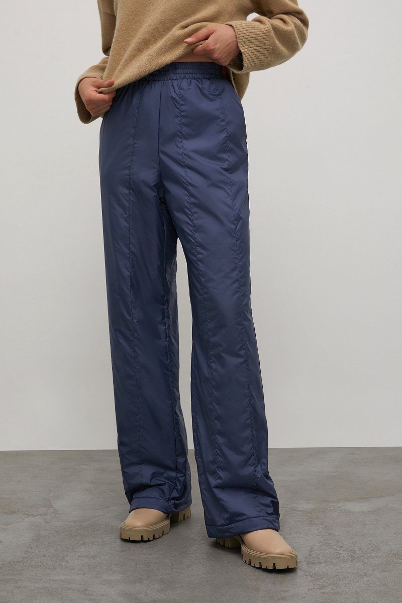 Утепленные брюки на резинке, Модель FWB110145, Фото №2