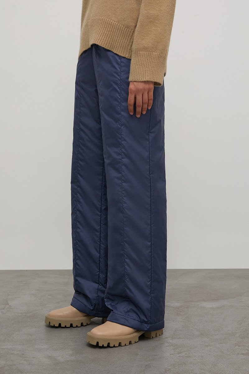 Утепленные брюки на резинке, Модель FWB110145, Фото №3
