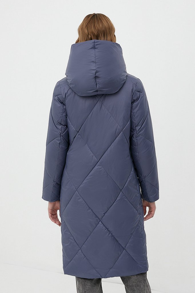 Утепленное пальто  женское, Модель FWB11064, Фото №5