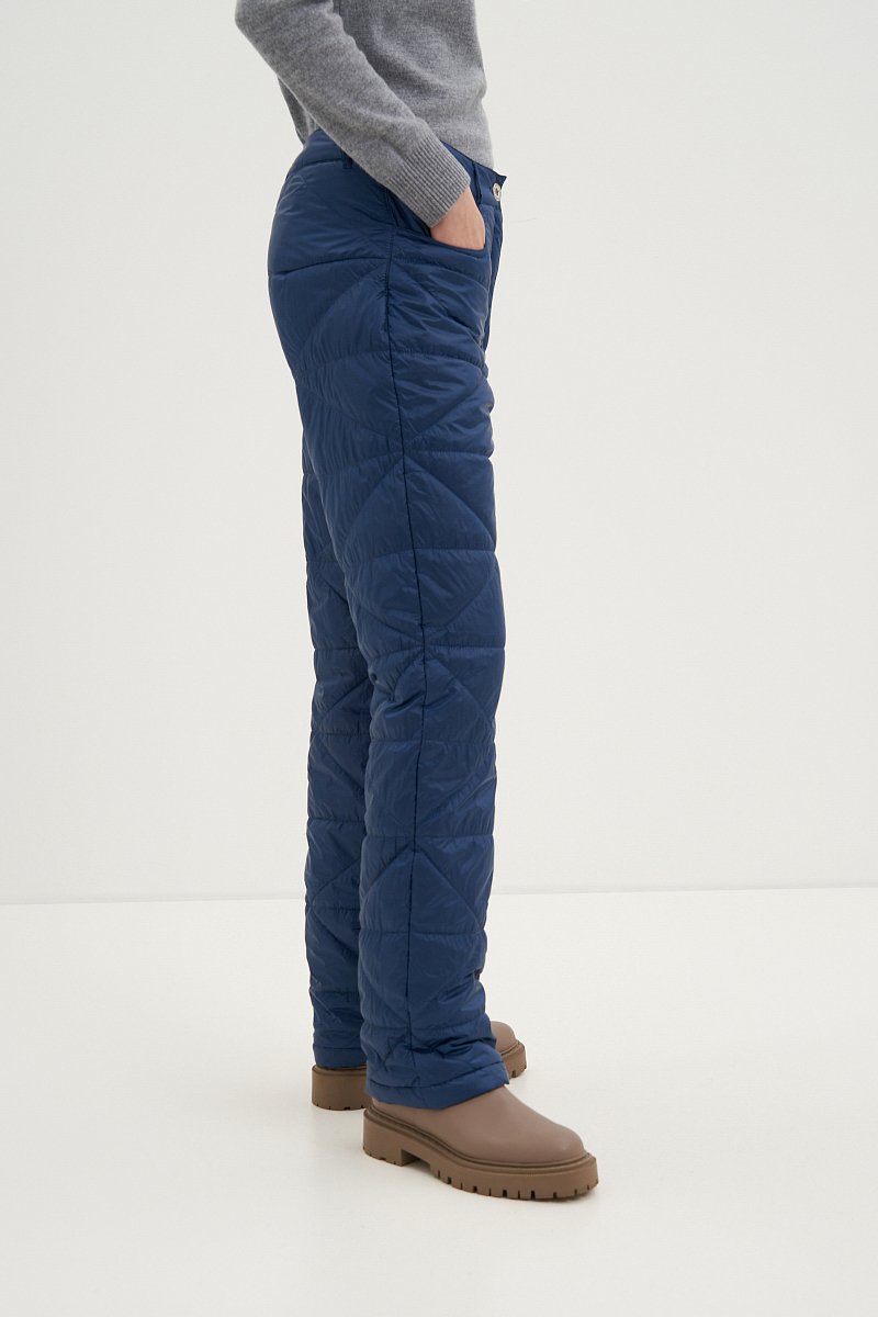 Стеганые утепленные брюки, Модель FWB11076, Фото №3
