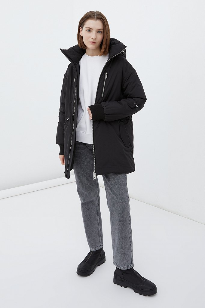 Пуховое пальто в стиле casual, Модель FWB11000, Фото №2