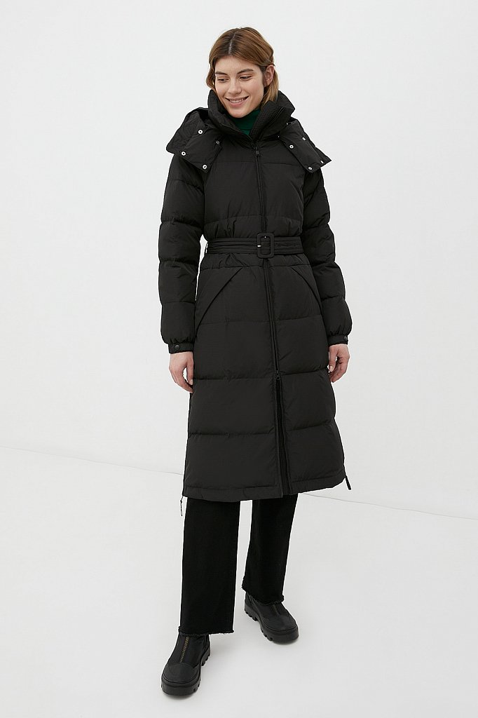 Пальто женское пуховое, Модель FWB11007, Фото №1