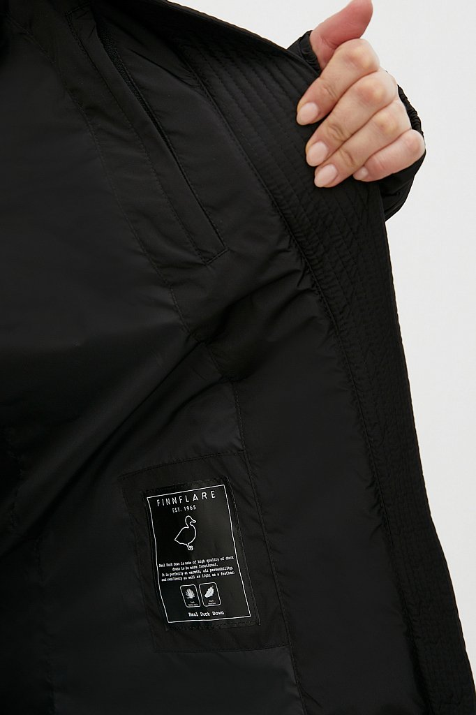 Пальто женское пуховое, Модель FWB11007, Фото №4