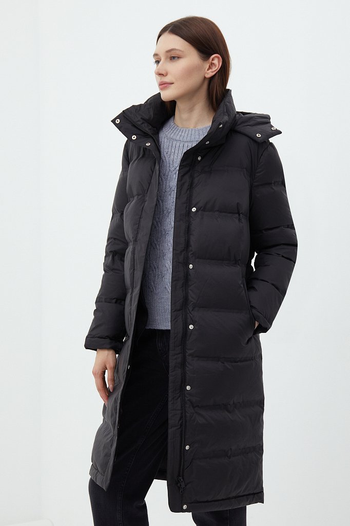 Пальто женское пуховое, Модель FWB110100, Фото №3