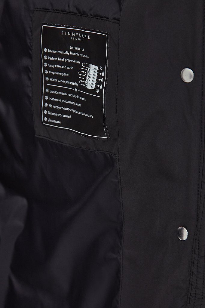 Пуховое пальто в стиле casual, Модель FWB110120, Фото №4