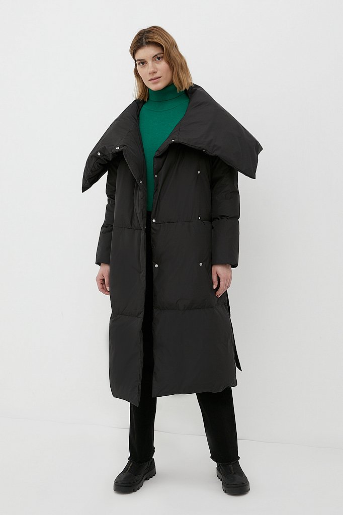 Пальто женское пуховое, Модель FWB110121, Фото №2