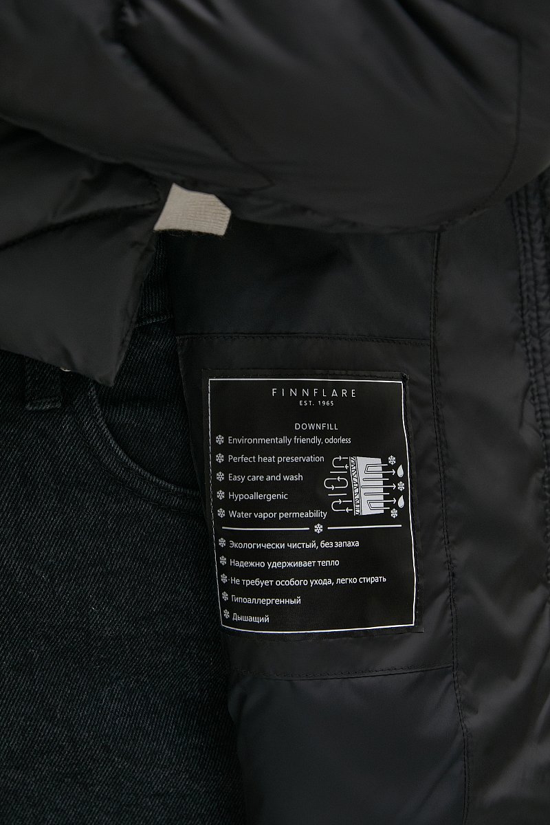 Стеганая куртка с капюшоном, Модель FWB110137, Фото №7