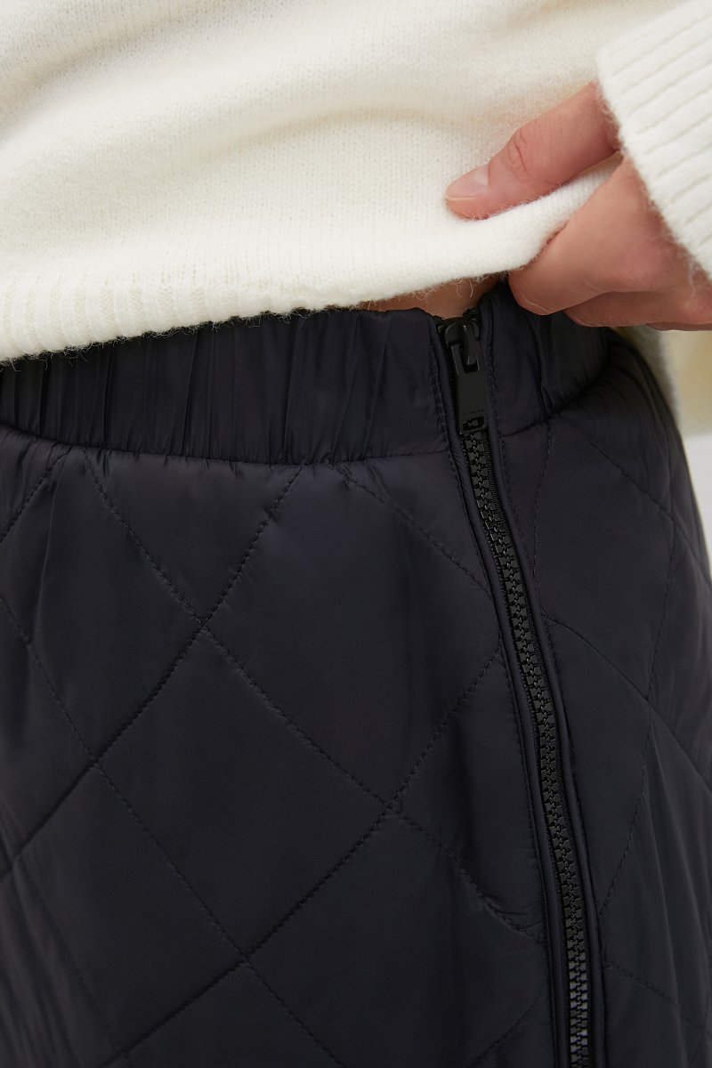 Стеганая юбка мини, Модель FWB110148, Фото №6