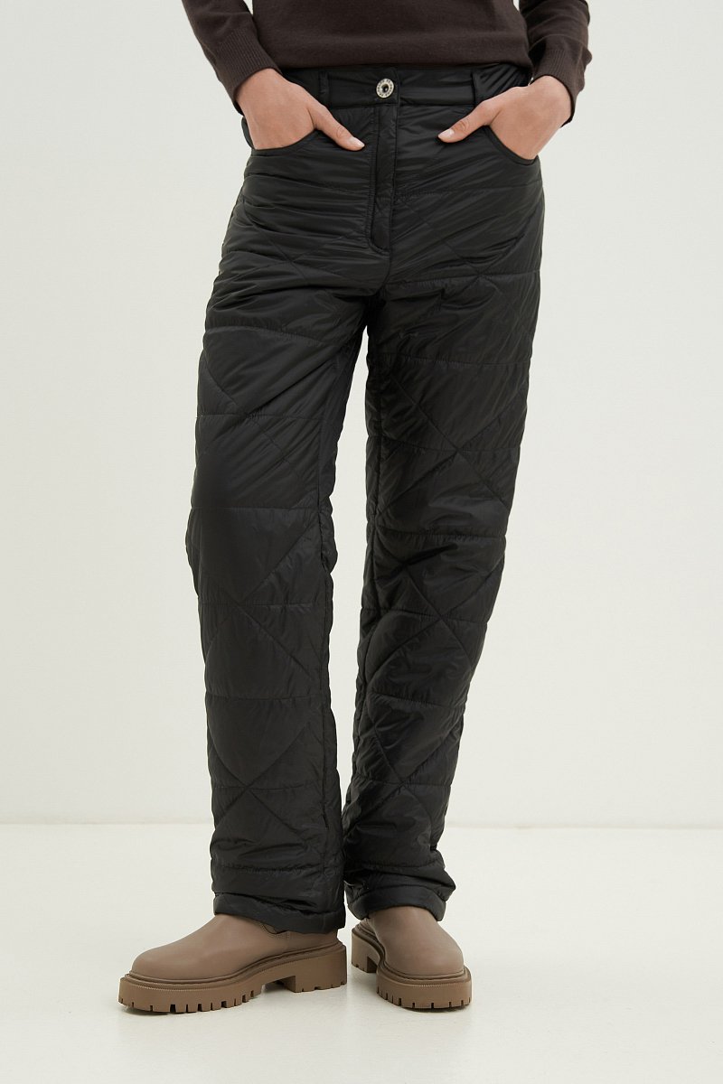 Стеганые утепленные брюки, Модель FWB11076, Фото №2
