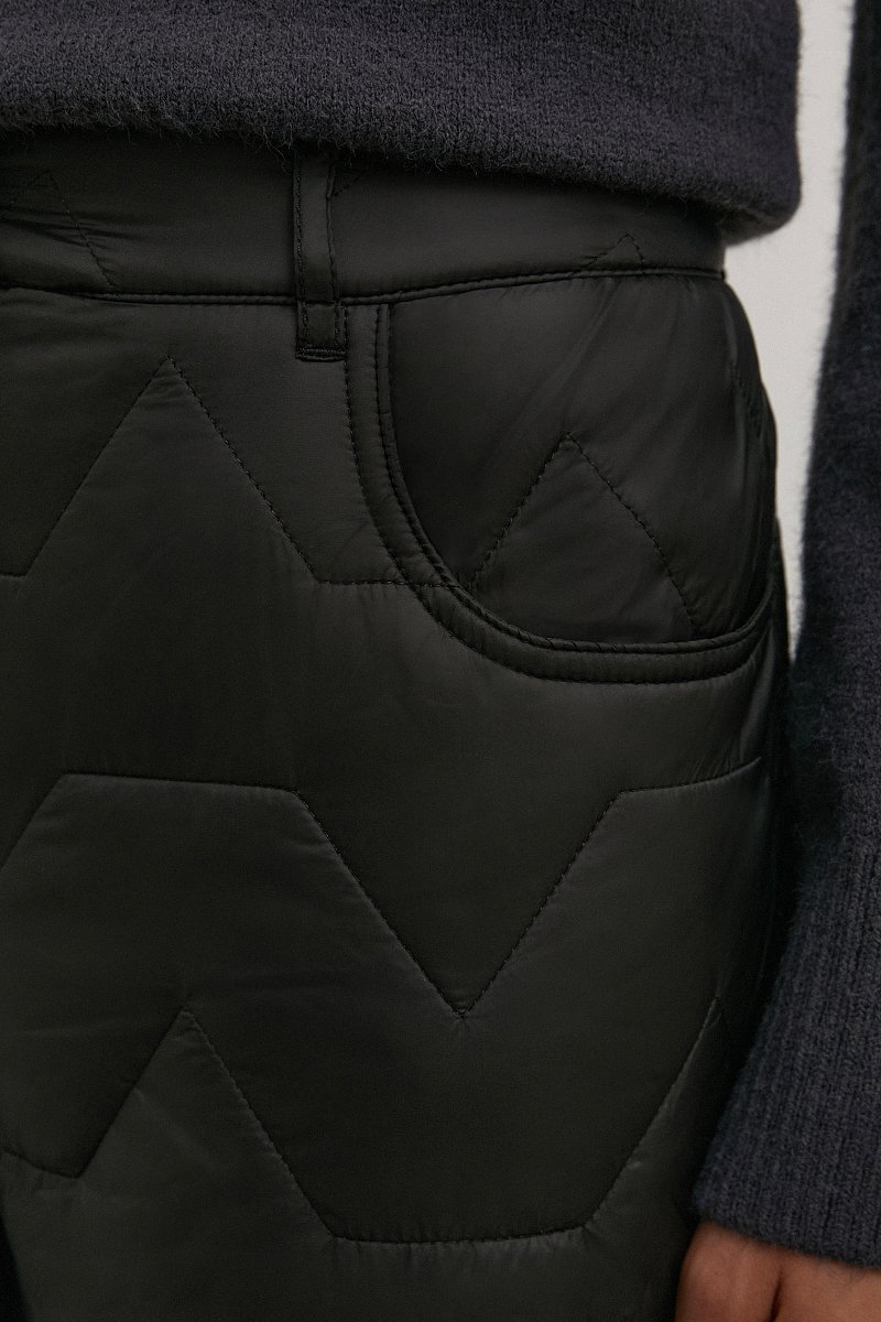 Стеганые утепленные брюки, Модель FWB11076, Фото №5