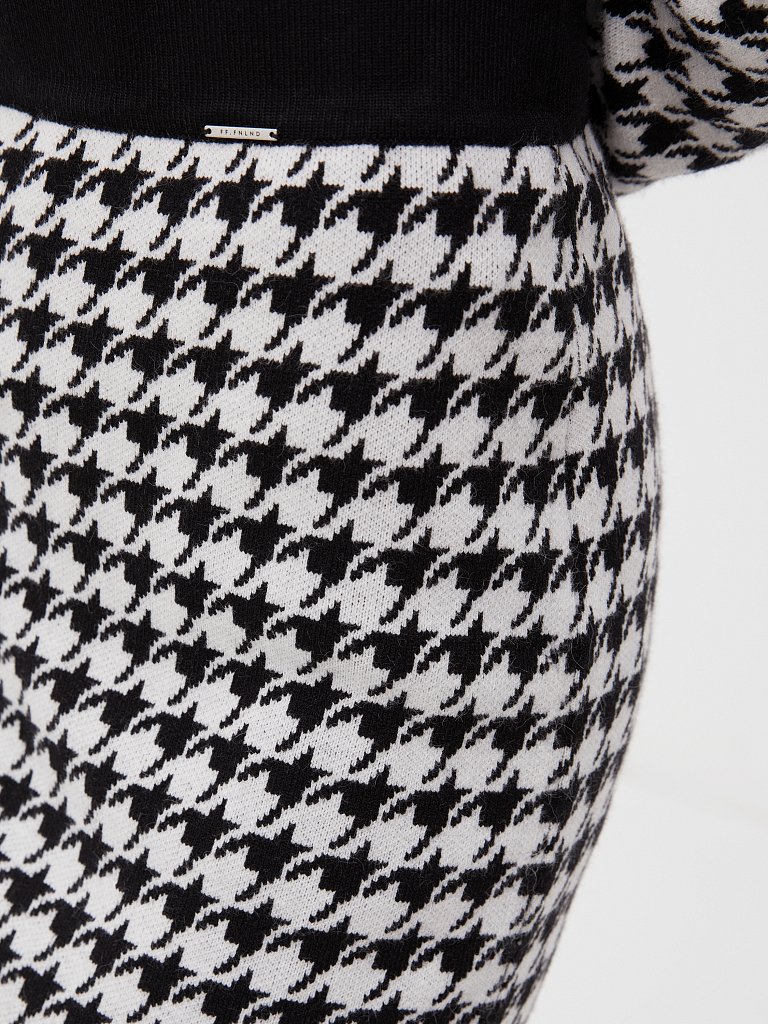 Трикотажная юбка длины миди, Модель FWB11128, Фото №5
