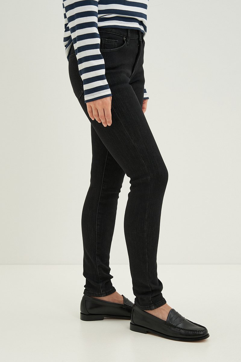 Утепленные джинсы skinny fit, Модель FWB15001, Фото №3