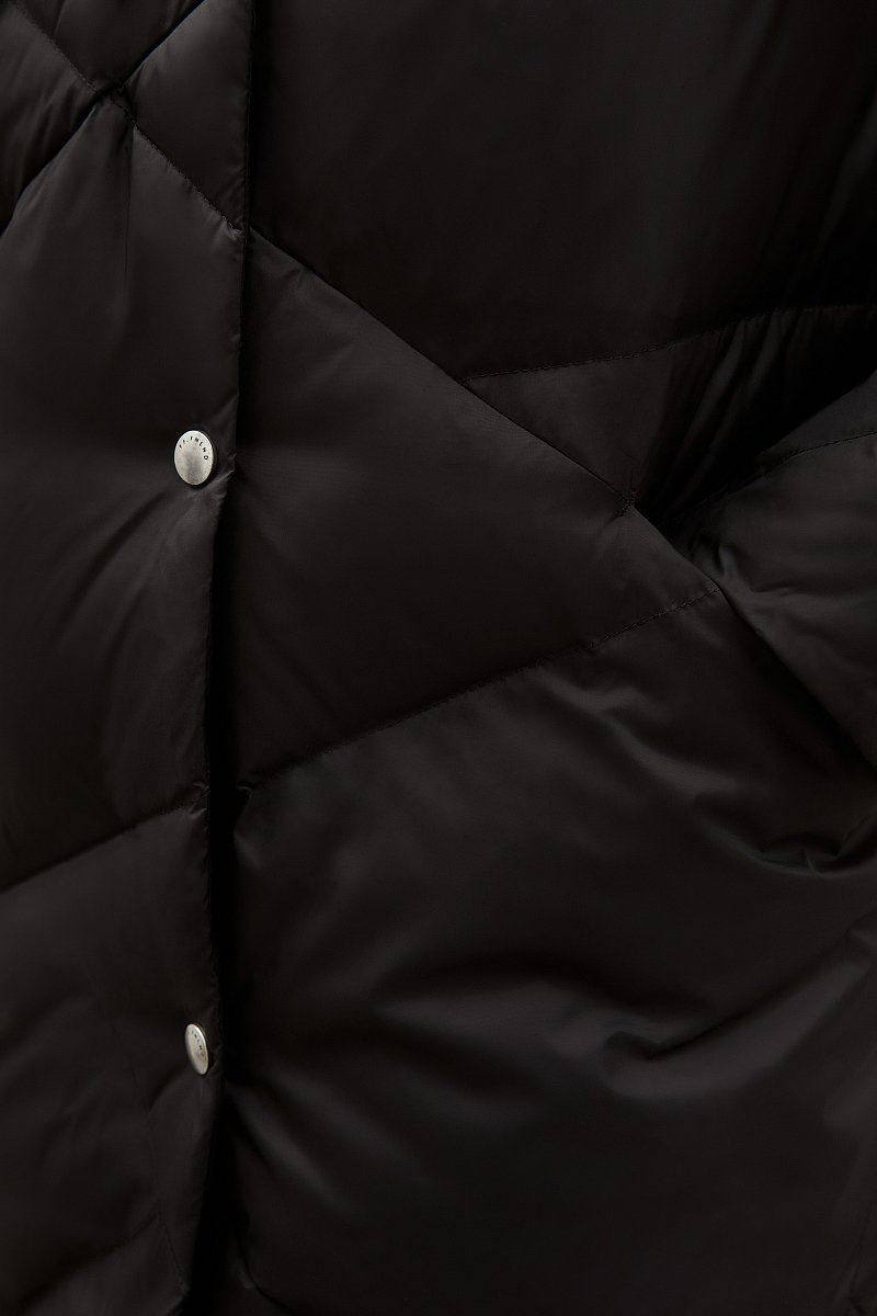 Пуховое пальто с капюшоном, Модель FWB160126, Фото №6