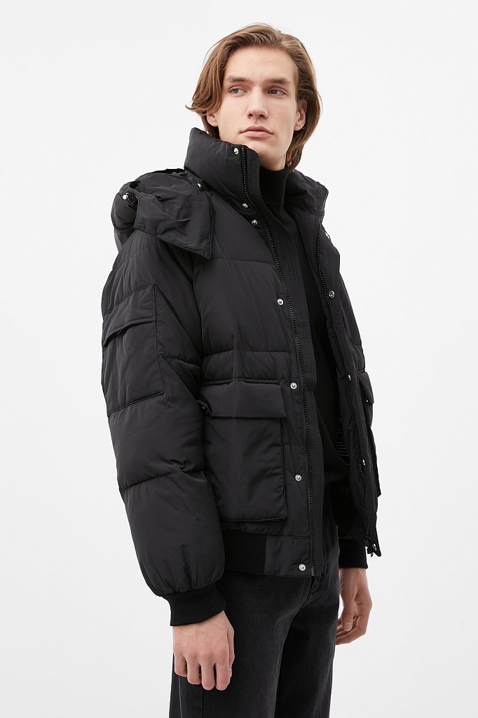 Утепленная куртка мужская, Модель FWB21020, Фото №3