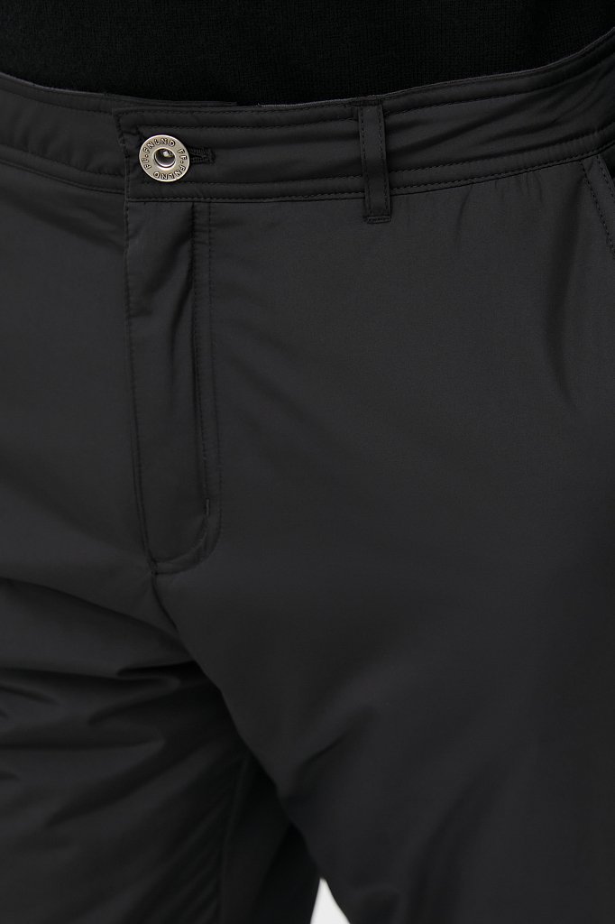Утепленные брюки мужские прямого кроя, Модель FWB21060, Фото №5