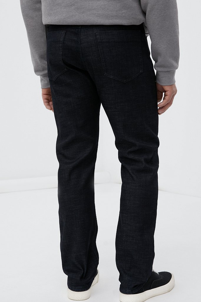 Утепленные джинсы мужские прямого кроя, Модель FWB25000, Фото №5