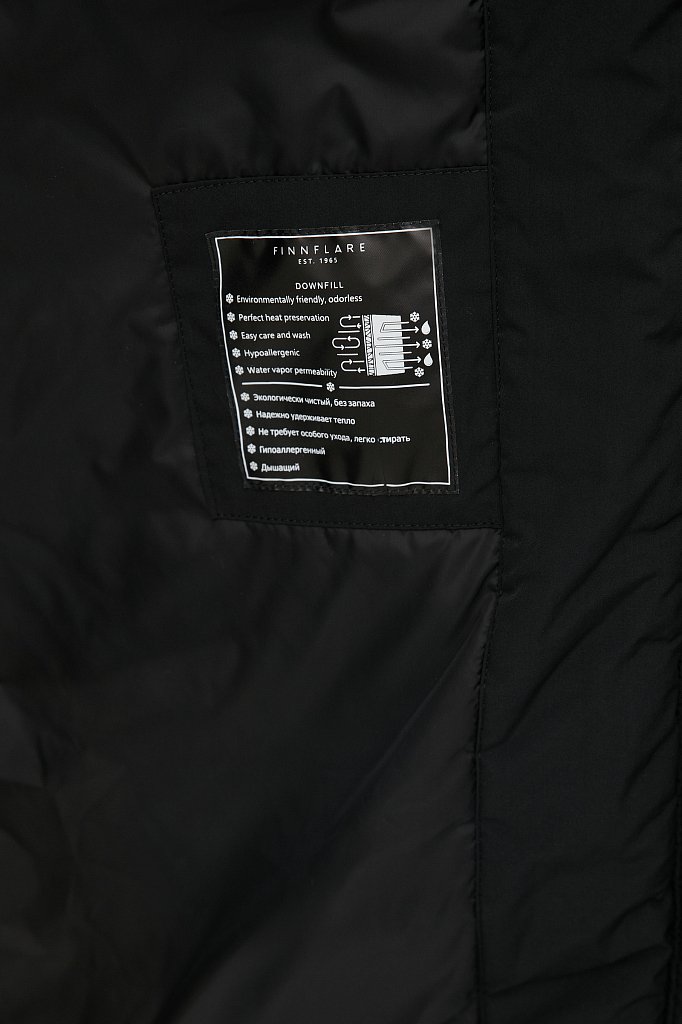 Стеганое утепленное пальто, Модель FWB51052, Фото №4