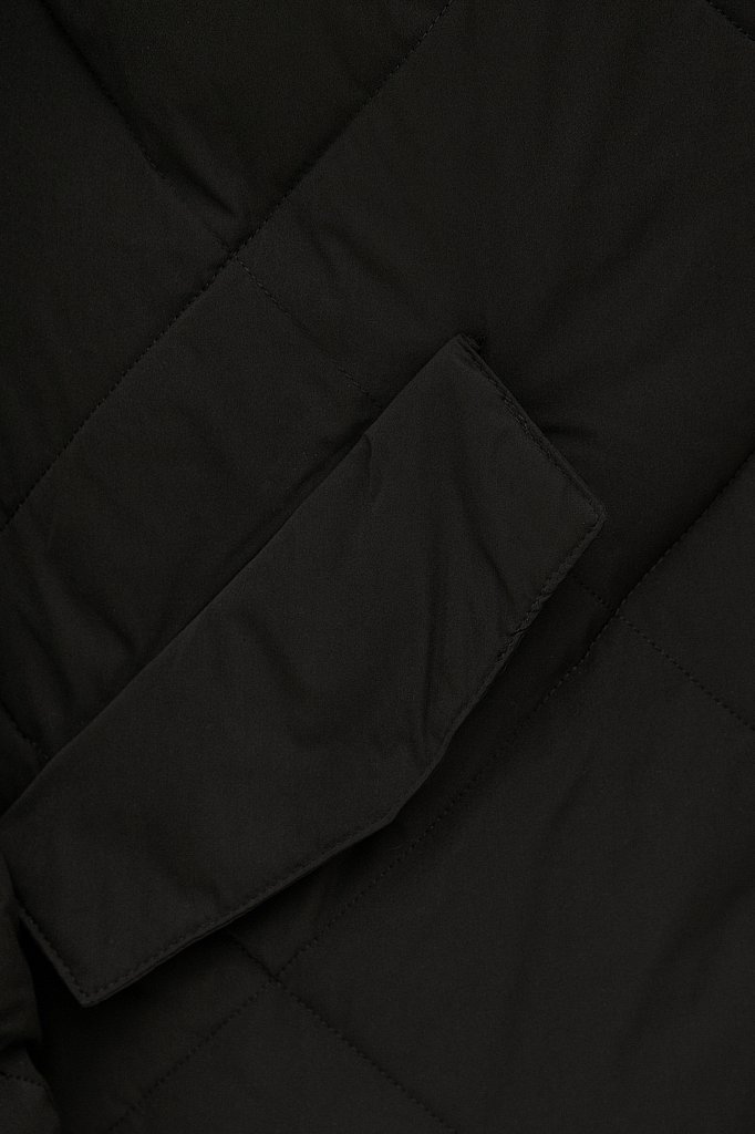 Стеганое утепленное пальто, Модель FWB51052, Фото №7