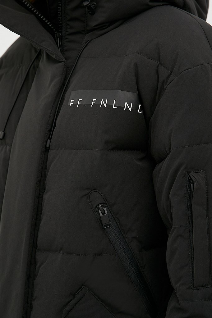 Пуховое пальто женское, Модель FWB51054, Фото №7