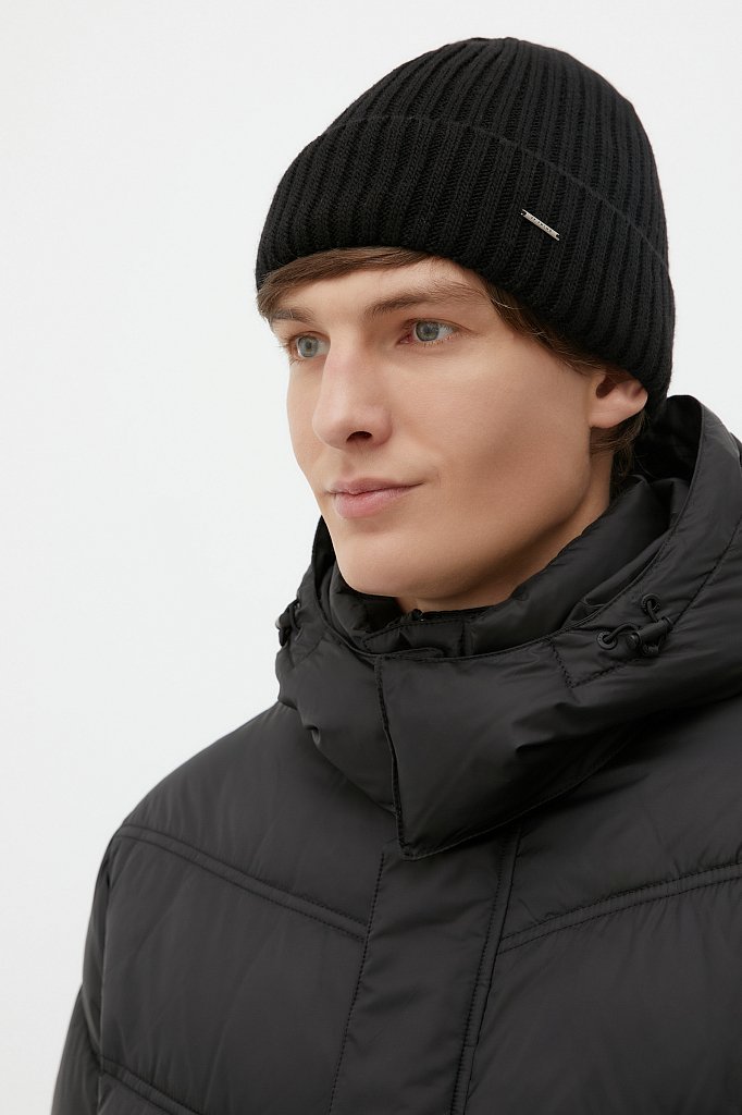 Утепленная куртка мужская с капюшоном, Модель FWB61036, Фото №6