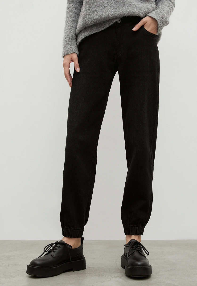 Утепленные джинсы loose fit женские, Модель FWB15000, Фото №2