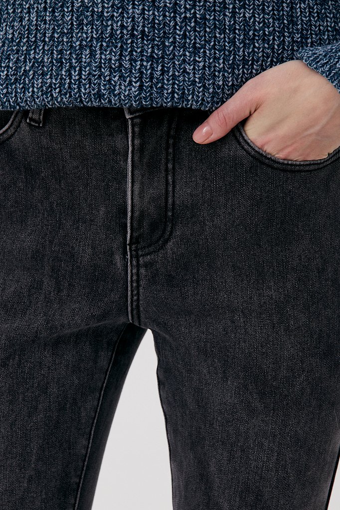 Утепленные джинсы skinny fit, Модель FWB15001, Фото №6