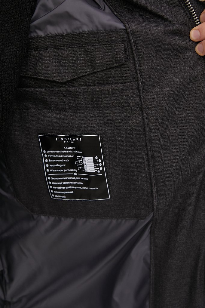 Куртка утепленная мужская, Модель FWB21013, Фото №4