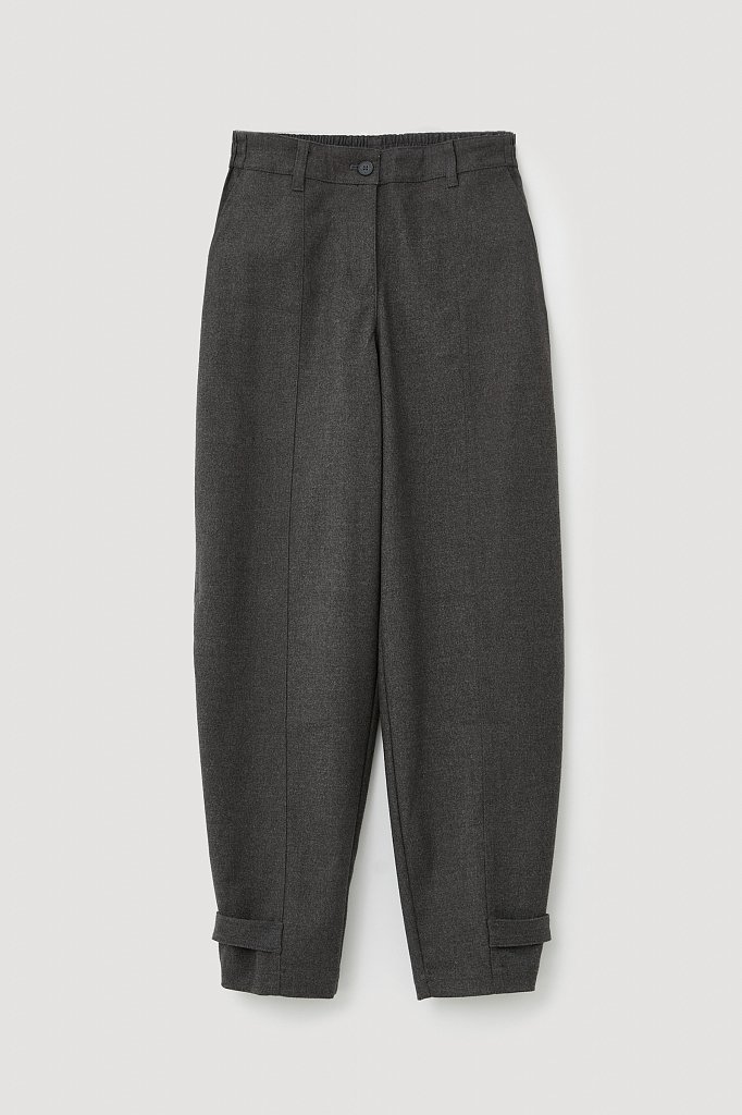 Классические брюки женские широкого кроя, Модель FWB110105, Фото №6