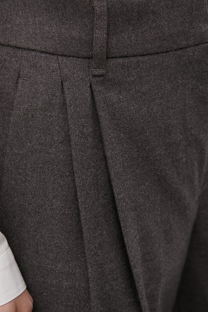 Широкие костюмные брюки, Модель FWB51039, Фото №6