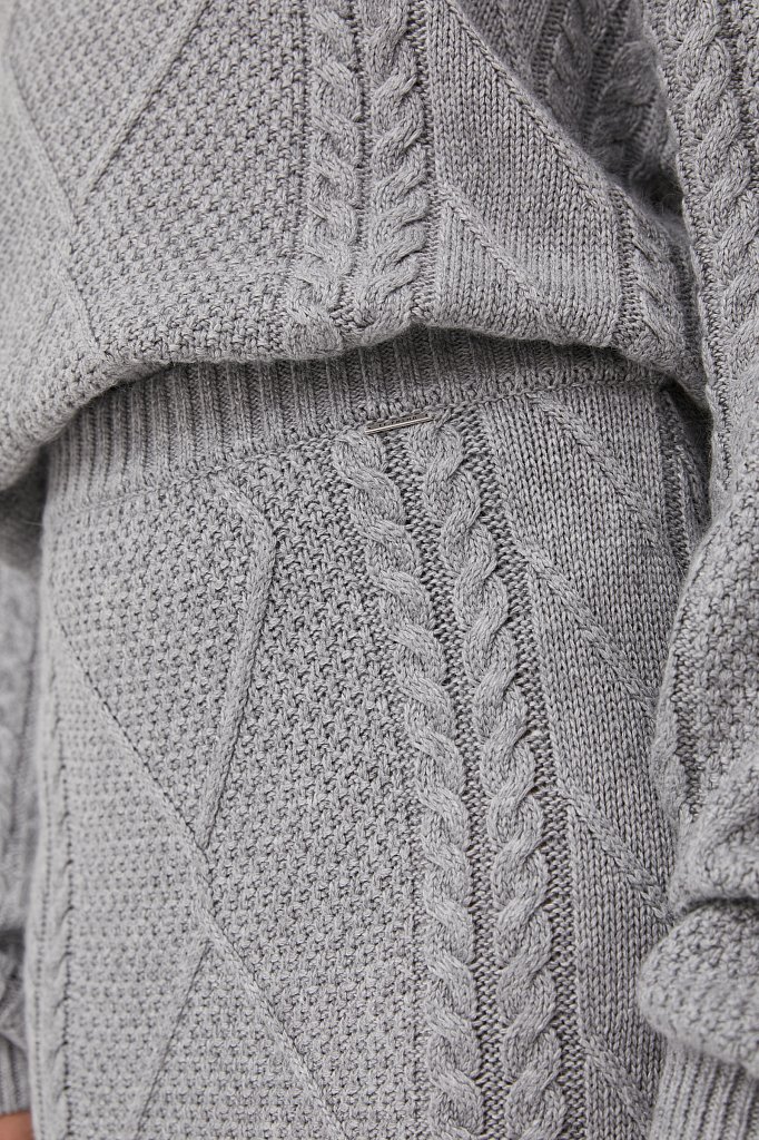 Трикотажная женская юбка, Модель FWB11196, Фото №5