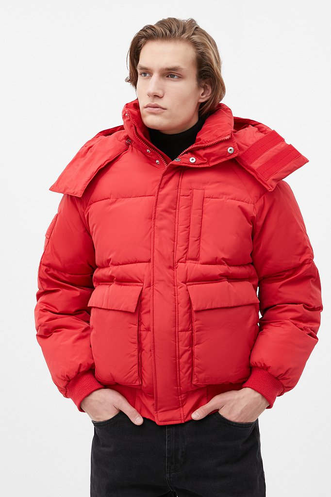 Утепленная куртка мужская, Модель FWB21020, Фото №1