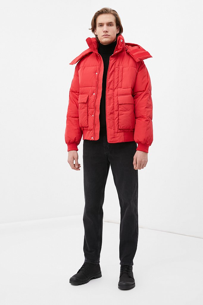 Утепленная куртка мужская, Модель FWB21020, Фото №2