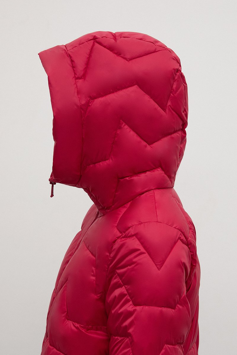 Стеганая куртка с капюшоном, Модель FWB110137, Фото №8