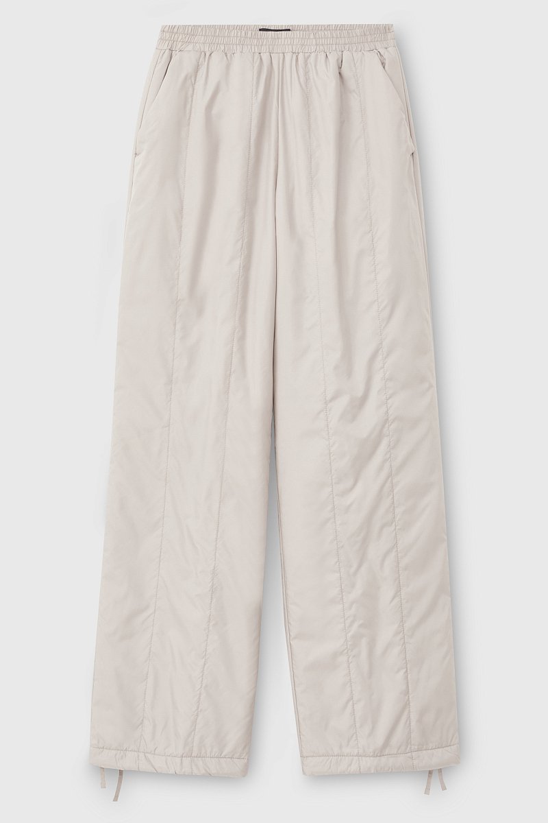 Утепленные брюки на резинке, Модель FWB110145, Фото №8